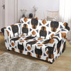 Dog Doberman Print Pattern Loveseat Cover-grizzshop