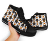 Dog Doberman Print Pattern Men Women's High Top Shoes-grizzshop