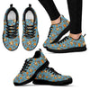 Dog Jack Russell Pattern Print Black Sneaker Shoes For Men Women-grizzshop