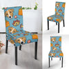 Dog Jack Russell Pattern Print Chair Cover-grizzshop