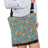 Dog Jack Russell Pattern Print Crossbody Bags-grizzshop