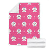 Dog Maltese Puppy Pattern Print Blanket-grizzshop