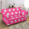 Dog Maltese Puppy Pattern Print Loveseat Cover-grizzshop