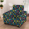 Dog Paw Print Armchair Cover-grizzshop