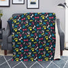 Dog Paw Print Blanket-grizzshop