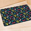 Dog Paw Print Door Mat-grizzshop