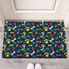 Dog Paw Print Door Mat-grizzshop