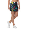 Dog Paw Print Mini Skirt-grizzshop