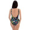 Dog Paw Print One Piece Swimsuite-grizzshop