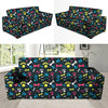 Dog Paw Print Sofa Cover-grizzshop