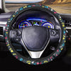 Dog Paw Print Steering Wheel Cover-grizzshop