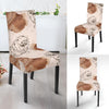 Dog Pomeranian Pattern Print Chair Cover-grizzshop