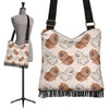 Dog Pomeranian Pattern Print Crossbody Bags-grizzshop