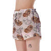 Dog Pomeranian Pattern Print Women's Shorts-grizzshop