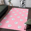 Dog Pomeranian Print Pattern Floor Mat-grizzshop