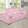 Dog Pomeranian Print Pattern Sofa Covers-grizzshop