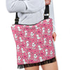 Dog Poodle Pattern Print Crossbody Bags-grizzshop