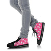 Dog Poodle Pattern Print Men Women's High Top Shoes-grizzshop