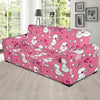 Dog Poodle Pattern Print Sofa Covers-grizzshop