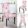 Dog Poodle Print Pattern Chair Cover-grizzshop