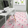 Dog Poodle Print Pattern Floor Mat-grizzshop