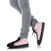 Dog Poodle Print Pattern Men Women's High Top Shoes-grizzshop