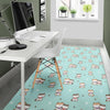 Dog Pupppy Shiba Inu Pattern Print Floor Mat-grizzshop