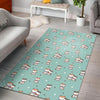 Dog Pupppy Shiba Inu Pattern Print Floor Mat-grizzshop