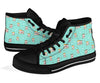 Dog Pupppy Shiba Inu Pattern Print Men Women's High Top Shoes-grizzshop