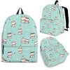 Dog Pupppy Shiba Inu Pattern Print Premium Backpack-grizzshop