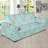 Dog Pupppy Shiba Inu Pattern Print Sofa Covers-grizzshop