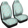 Dog Pupppy Shiba Inu Pattern Print Universal Fit Car Seat Cover-grizzshop