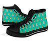 Dog Pupppy Shiba Inu Print Pattern Men Women's High Top Shoes-grizzshop