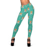 Dog Pupppy Shiba Inu Print Pattern Women Leggings-grizzshop