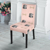 Dog Puppy Schnauzer Pattern Print Chair Cover-grizzshop