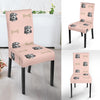 Dog Puppy Schnauzer Pattern Print Chair Cover-grizzshop