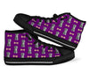 Dog Puppy Schnauzer Print Pattern Men Women's High Top Shoes-grizzshop