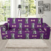 Dog Puppy Schnauzer Print Pattern Sofa Covers-grizzshop