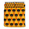 Dog Rottweiler Pattern Print Duvet Cover Bedding Set-grizzshop