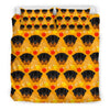 Dog Rottweiler Pattern Print Duvet Cover Bedding Set-grizzshop