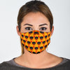 Dog Rottweiler Pattern Print Face Mask-grizzshop