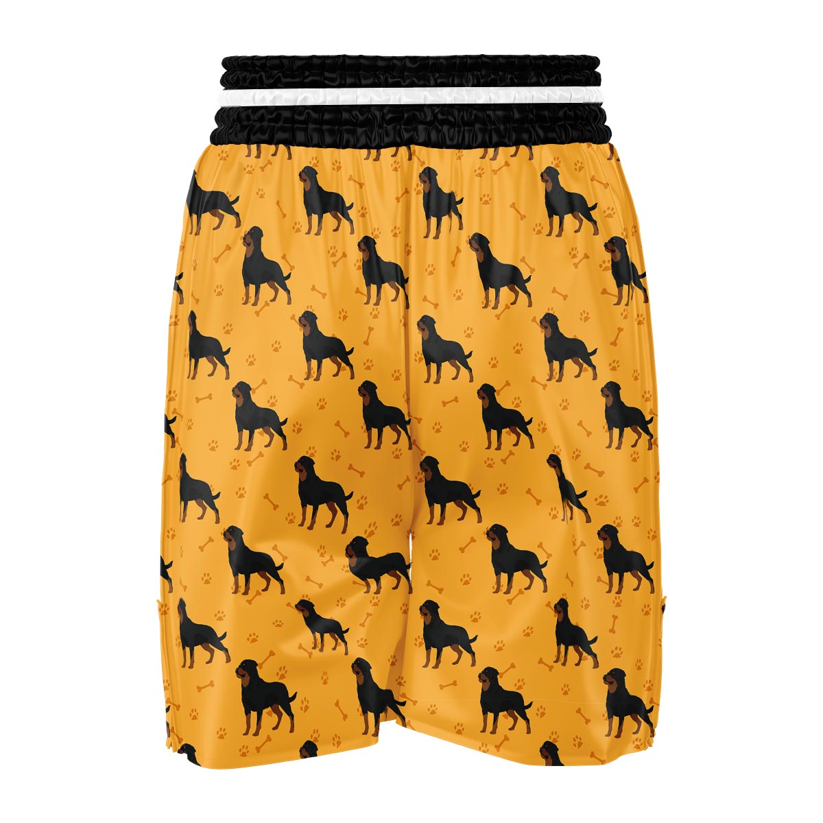 Dog Rottweiler Print Pattern Boxing Shorts-grizzshop