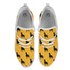 Dog Rottweiler Print Pattern White Athletic Shoes-grizzshop