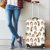 Dog Shih Tzu Pattern Print Luggage Cover Protector-grizzshop