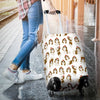 Dog Shih Tzu Pattern Print Luggage Cover Protector-grizzshop