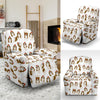 Dog Shih Tzu Pattern Print Recliner Cover-grizzshop