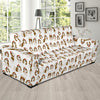 Dog Shih Tzu Pattern Print Sofa Covers-grizzshop