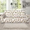 Dog Shih Tzu Pattern Print Sofa Covers-grizzshop