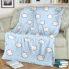 Dog Somoyed Pattern Print Blanket-grizzshop