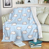 Dog Somoyed Pattern Print Blanket-grizzshop